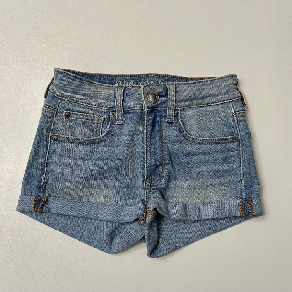 Low Rise Stretch Shorts